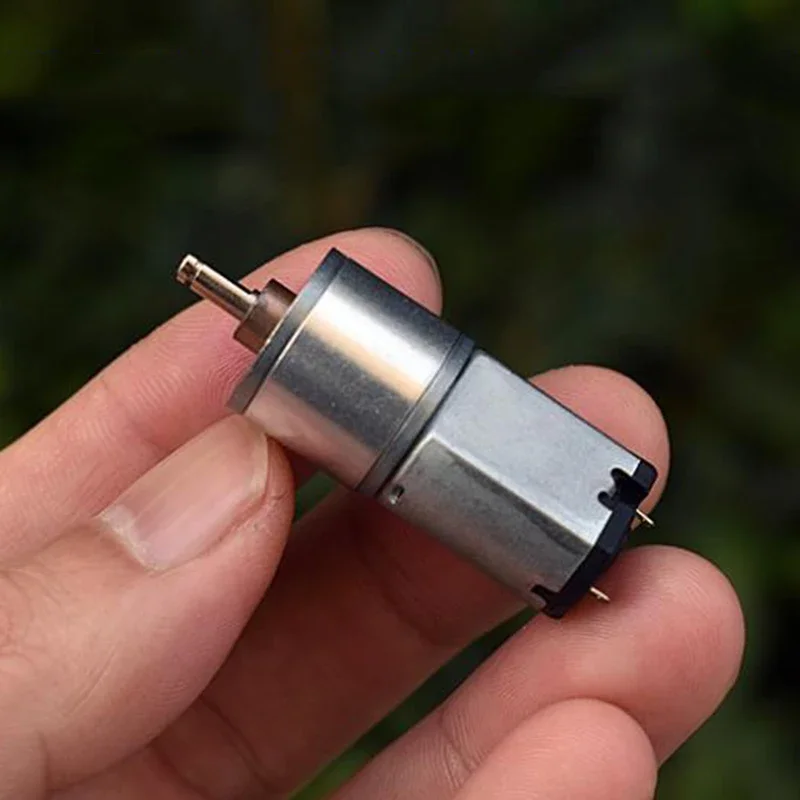 

ZGA16R-030 Mini Full Metal Gearbox Gear Motor DC 3V 3.7V 5V 185RPM Slow Speed High Torque 3mm Shaft Motor Reduction ratio 1:91