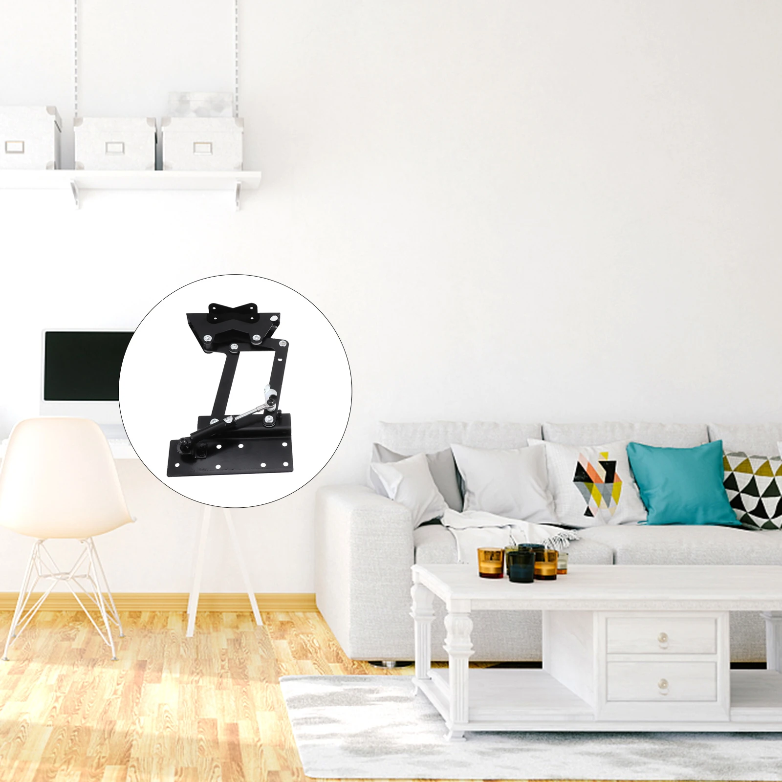 

Coffee Table Retractable Lifting Frame Heavy Duty Folding Spring Hinges for Telescopic Tables Hydraulic Lift Up Tops