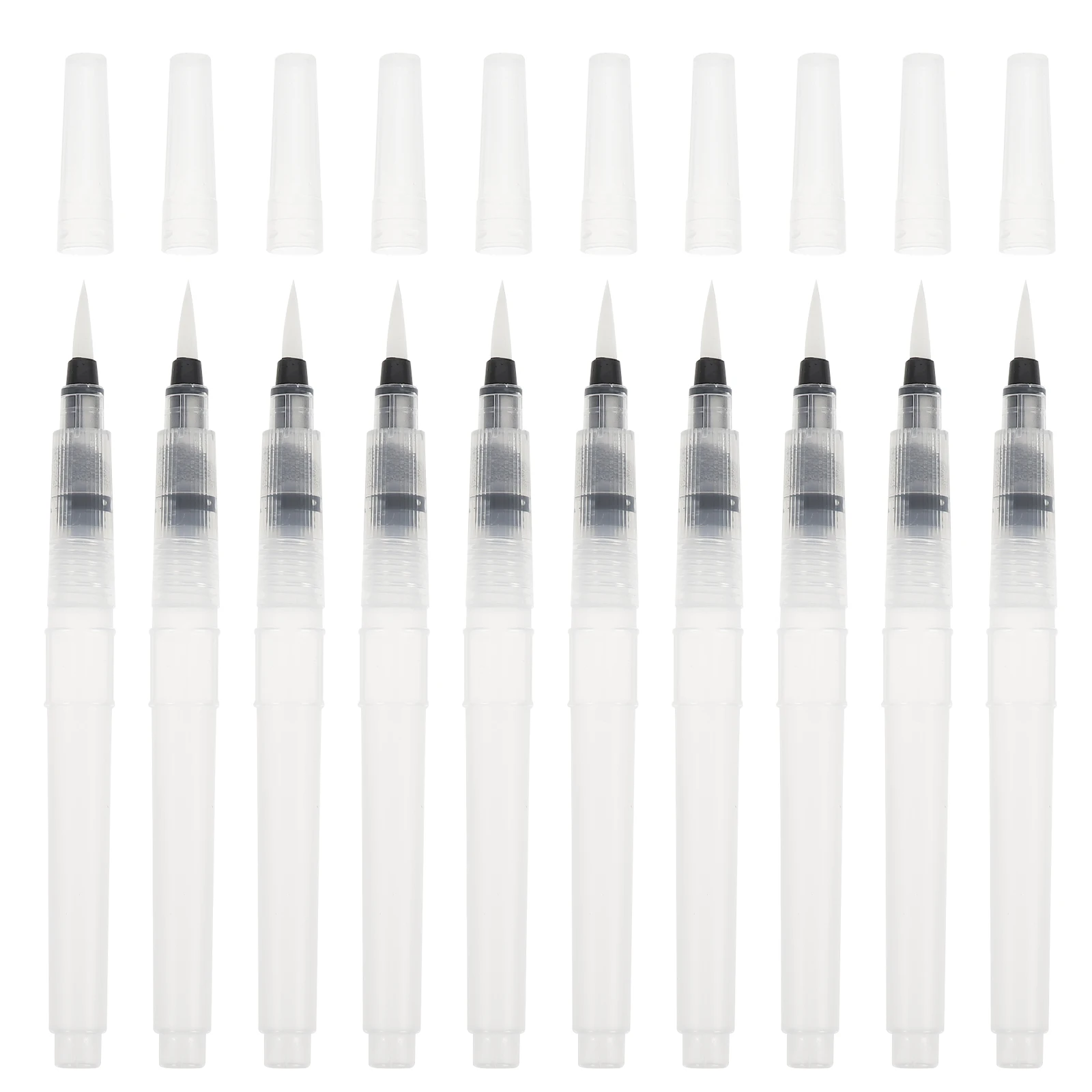 

10pcs Watercolor Brush Pens Set Water Soluble Colored Pencils Painting Tools Kids Students Professional Artists