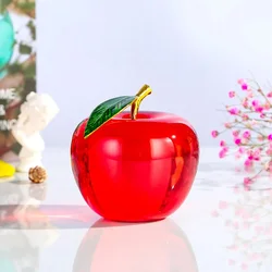 Fashionable Crystal Apples Valentine's Day Gift For Girlfriend Birthday Creative Home Decoration Crafts Beautiful Festive Gift