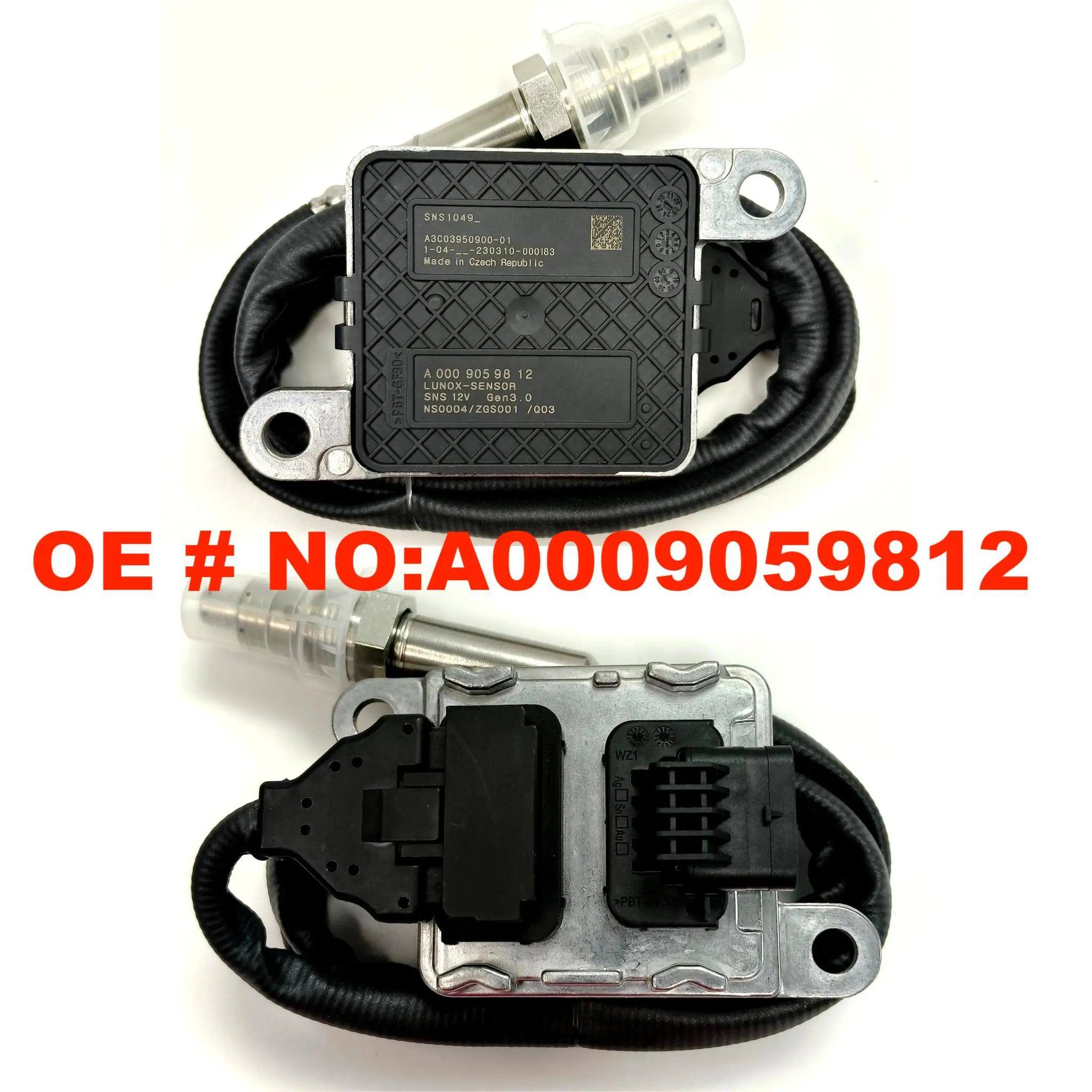 Sensor de óxido de nitrogênio Nox original para Mercedes-Benz Sprinter, A0009059812, A2C15463300-02, 3 t, 3, 5-t, 2018-2021, 2.1