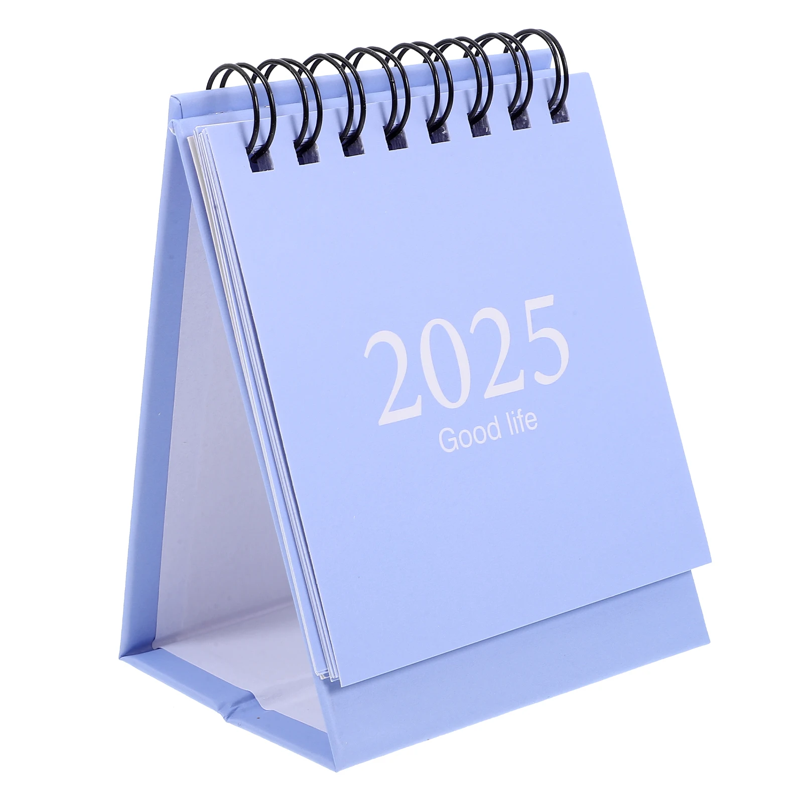 

Мини-настольный календарь на 2024 год 2025, стоячие перекидные маленькие календари из плотной бумаги, планировщики для учителей и студентов