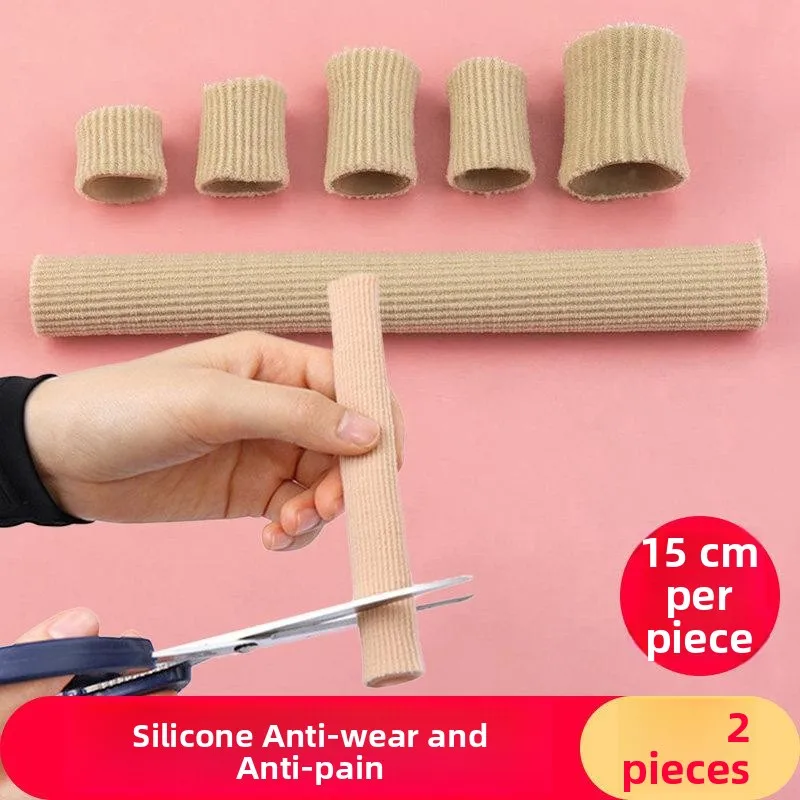 Ultra-Thin Silicone Finger Protection Covers Anti-Wear Work Gloves Large Medium Small Finger Covers Pain Relief Foot Pad