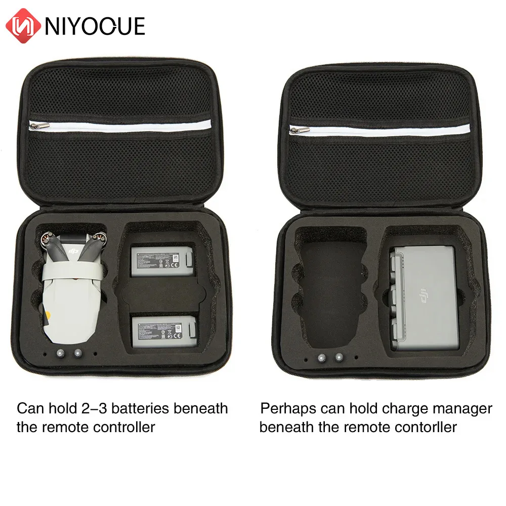 Portable Carrying Case Remote Controller Battery Drone Body Handbag Storage Bag For DJI Mavic Mini 2 Drone Accessories