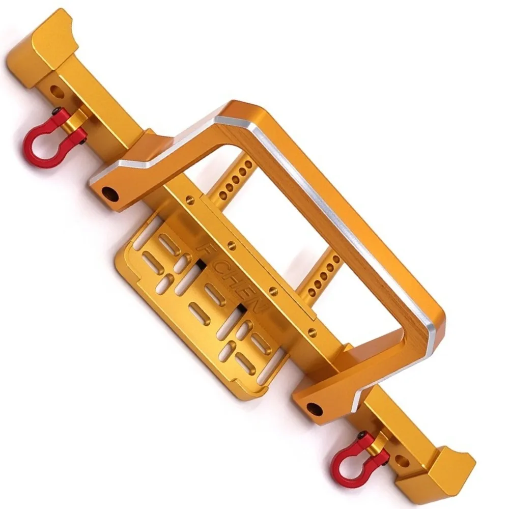 Applicable To MN 1/10 MN999 MN222 TRX4 SCX10 RC Car Front Bumper Guard Aluminum Alloy Upgrade Parts