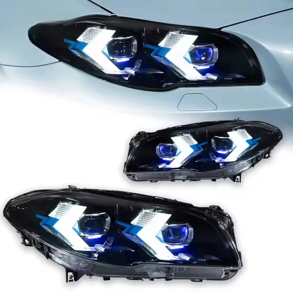 

F10 520i 525i 530i F18 Turn Signal Daytime Running Light Automotive Light Emitting Diode Headlight Projector Front