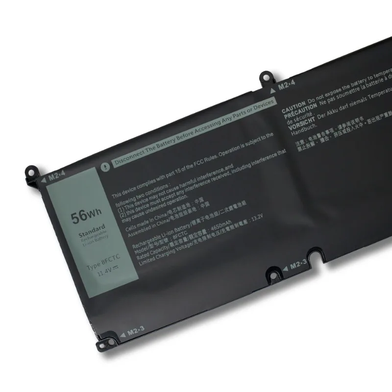 8FCTC for Dell 5510 5511 5515 5520 XPS15 9500 P91F Alien M17 R3 Laptop Battery  High Capacity Battery Replacement Bateria Grade