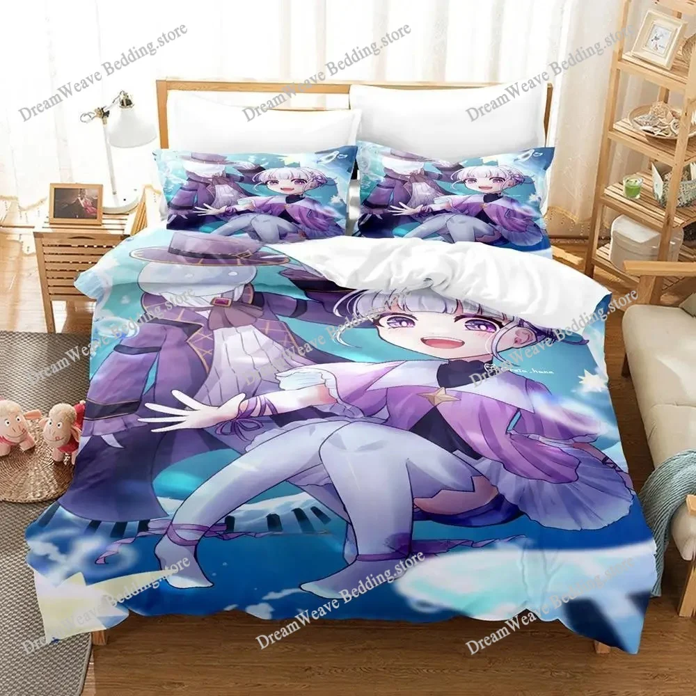 

Game DEEMO II Bedding Set Single Twin Full Queen King Size Bed Set Adult Kid Bedroom Duvet Cover Sets 3D Anime Bed Sheet Set