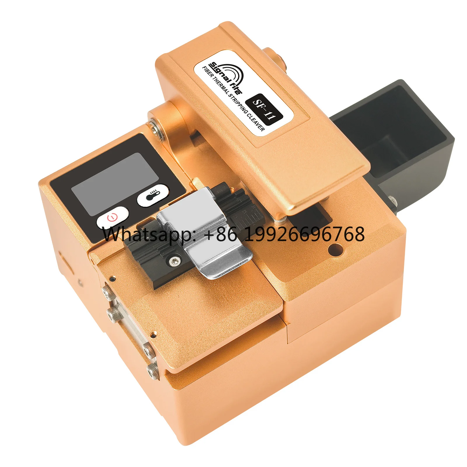 High Precision Fiber Opticheat Stripping and Cleaver Integrated Heat Peeling  Cutting Design  SF-11