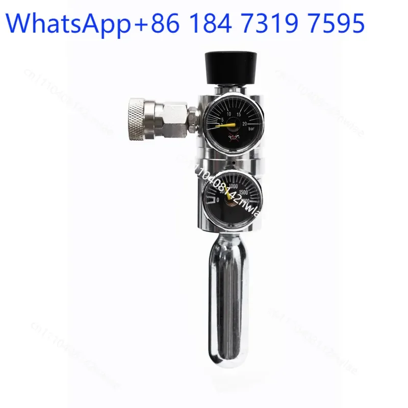 Double Gauge Pressure Reducing Valve for 9bar Pneumatic Coffee Machine Extraction