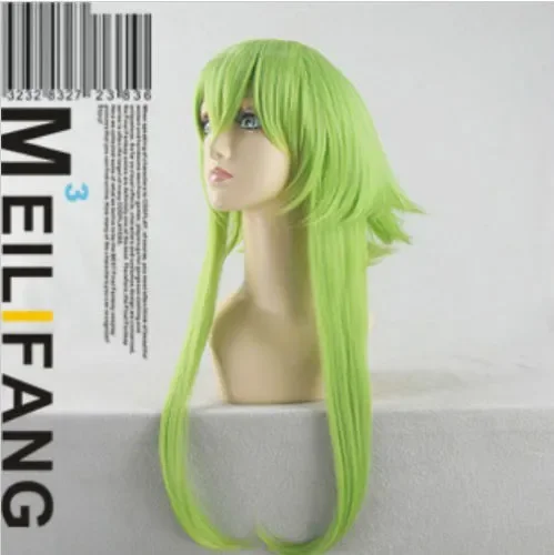 Wholesale Gumi Long Blond/Green Cosplay Party Wigs