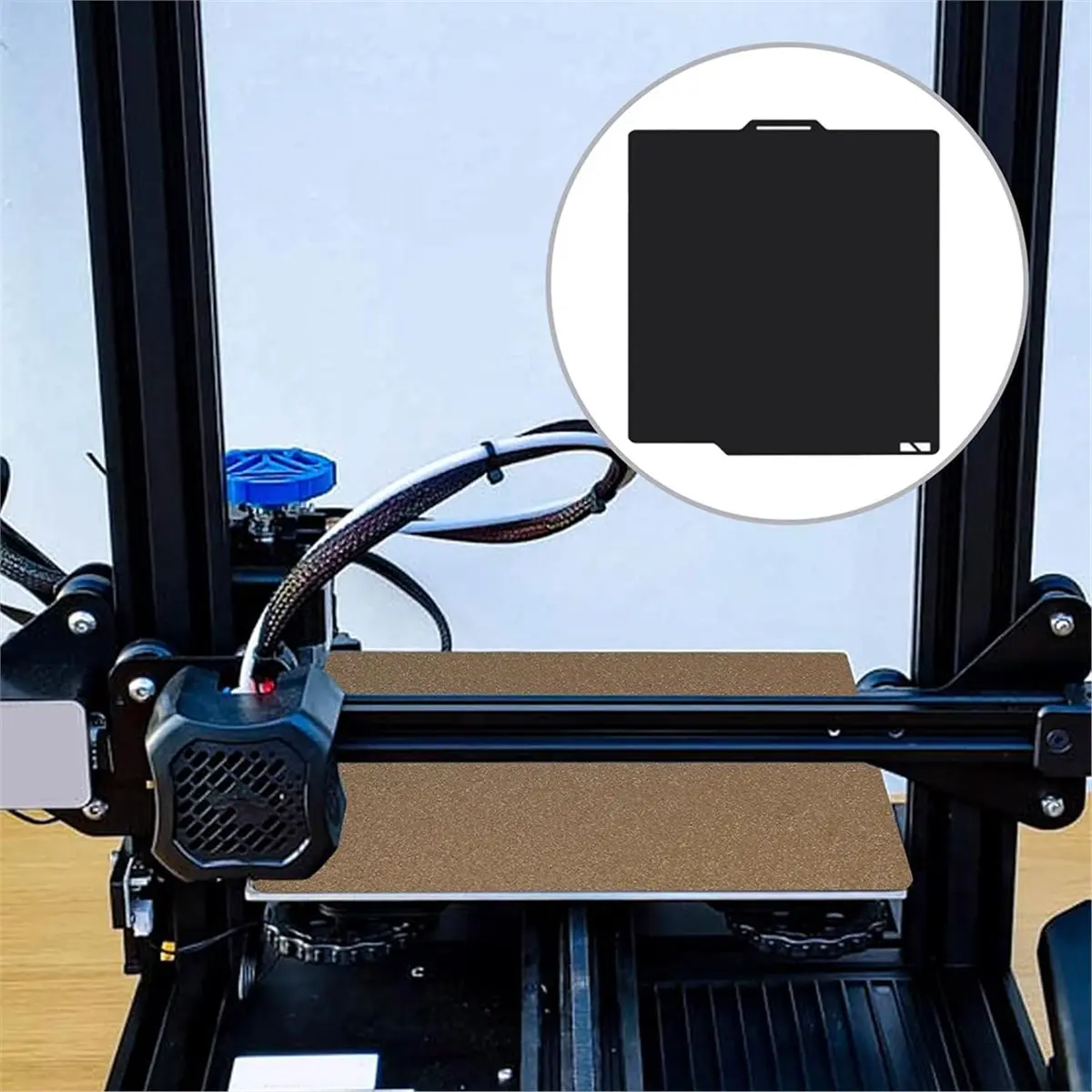 

(B63C) Улучшенная печатная пластина (Build Plate) для 3D-принтеров Bambu Lab X1, P1, A1: карбоновая PEI-пластина с гладкой и текстурированной поверхностью, 257x257 мм
