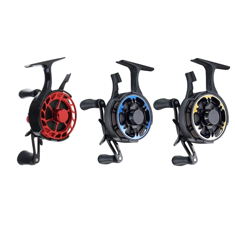 2025 New High-foot Ice Rotating Fishing Reels Adjustable Left Handed Fishing Raft Wheel