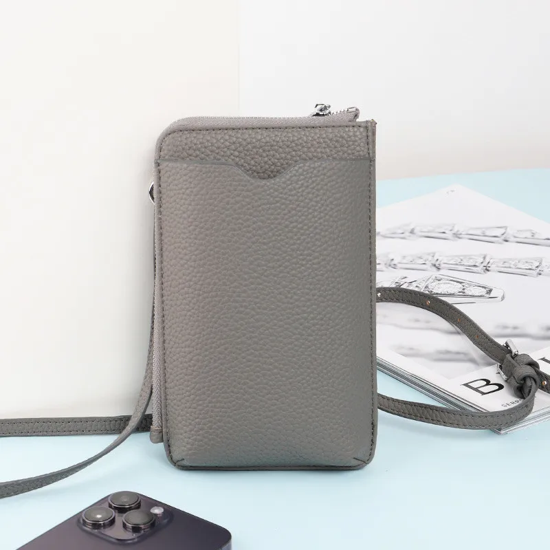 XMESSUN Women New Crossbody Mobile Phone Bag Fashion Design ID Card Pack Credit Card Holder Leather Wallets Female Shoulder Bag