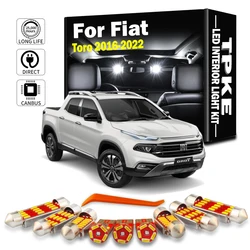 12Pcs For Fiat Toro 2016 2017 2018 2019 2020 2021 2022 Interior Trunk Dome Light Kit Car Accessories LED Reading Bulbs