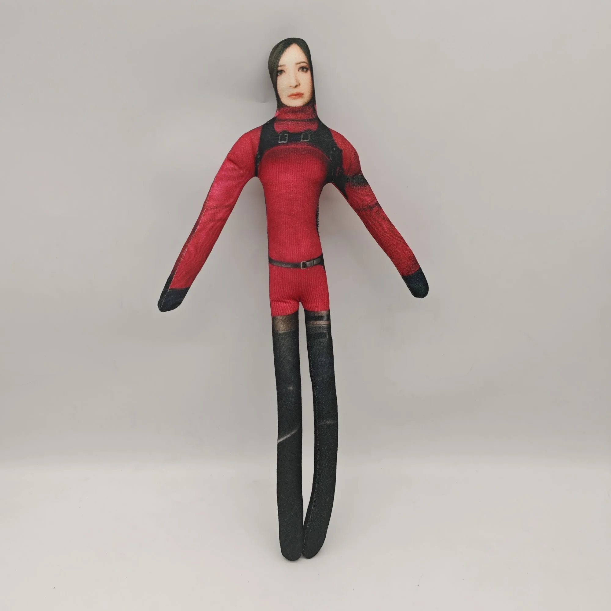 28cm Game Leon Kennedy Resident Plush Doll With Body Wire Flexible Character Evil Jill Valentine Ethan Winters Stuffed Toy Gifts