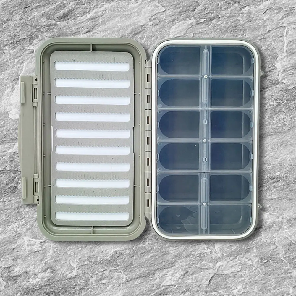 

Водонепроницаемый двухсторонний ящик для нахлыстовых приманок и снастей, органайзер для хранения нахлыстовых приманок и снастей для жилета рыболова