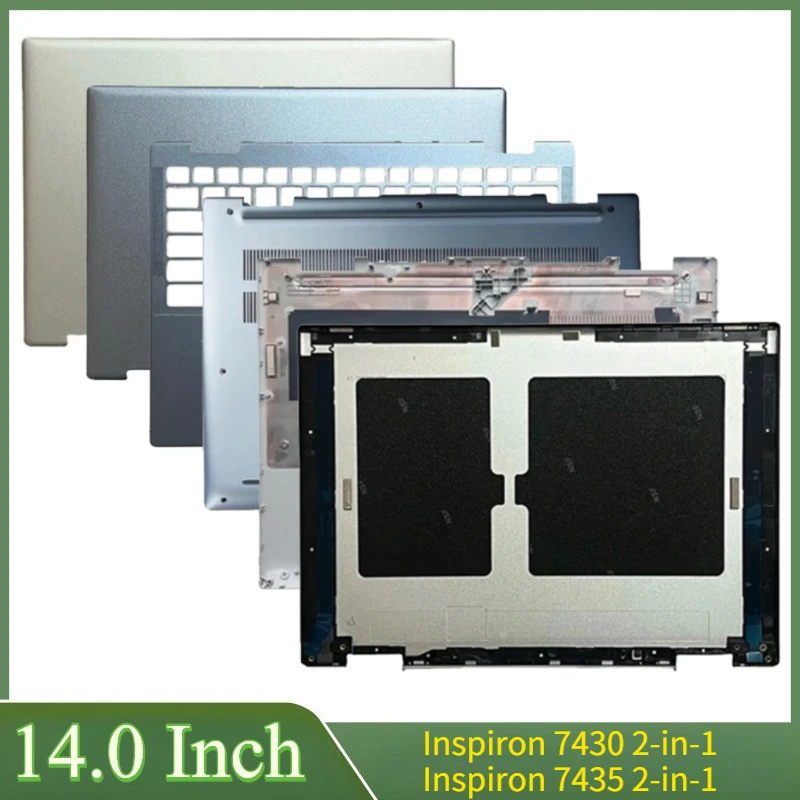 

14.0"For Inspiron 7430 2-in-1 Inspiron 7435 2-in-1 Laptop LCD Back Cover Front Bezel Palmrest Bottom Case 0W4GYW/0MF0F1