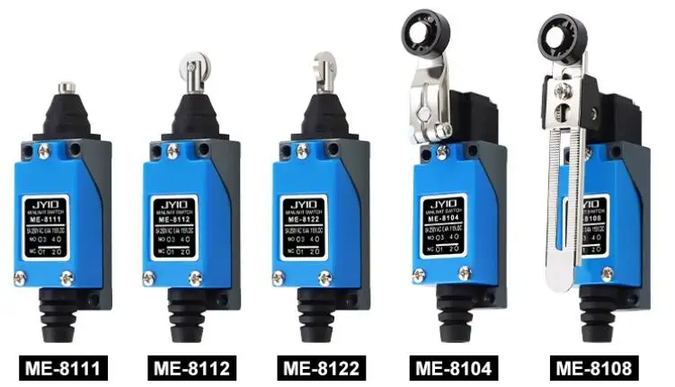 Interruptor de limite do curso, sensor do rolo do contato, ME-8104, ME-8107, ME-8108, ME-8111, ME-8112, ME-8169, ME-9101, TZ-8104, TZ-8168