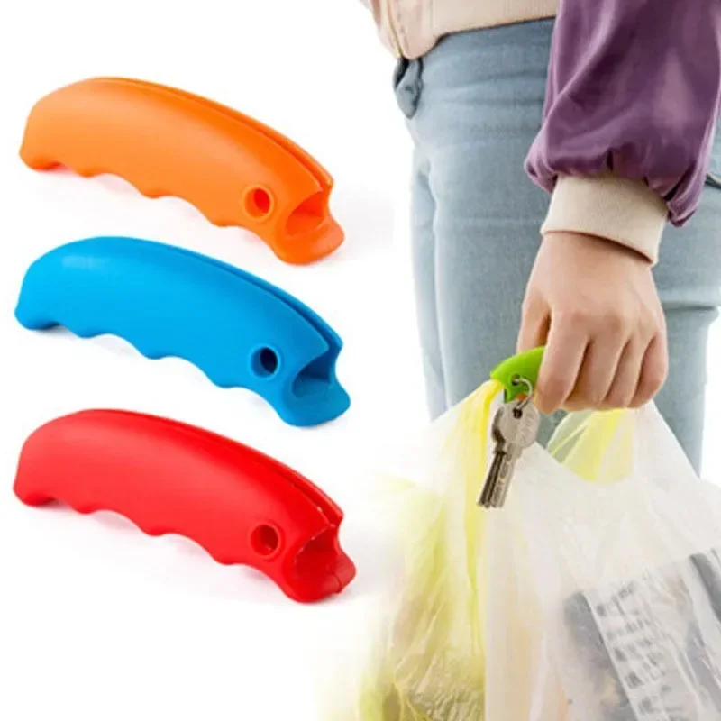 Bolsa portátil de silicona para proteger las manos, bolsa de compra con cierre para guardar ASA, 1 unidad Kitchen accessories