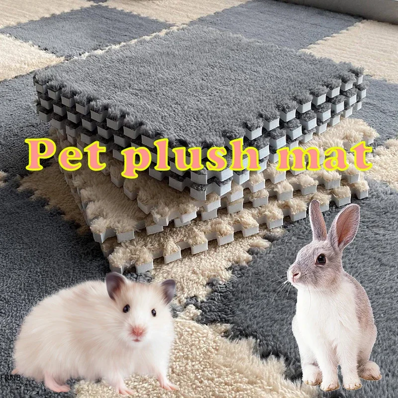 Coussin chauffant d'hiver pour animaux de compagnie, 30x30cm, mousse EVA, cochon d'inde, Hamster, tapis de couchage doux, lapin, couverture de lit, accessoires pour animaux de compagnie