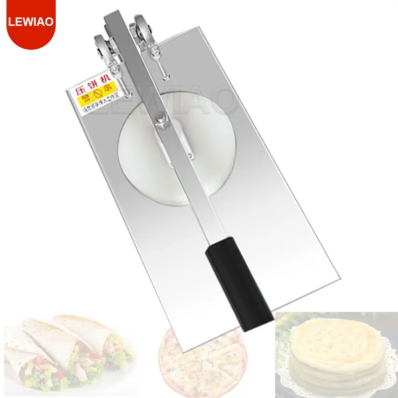 Manual Pressing Machine Commercial Household Small Cake Pie Pizza Pancake Presser