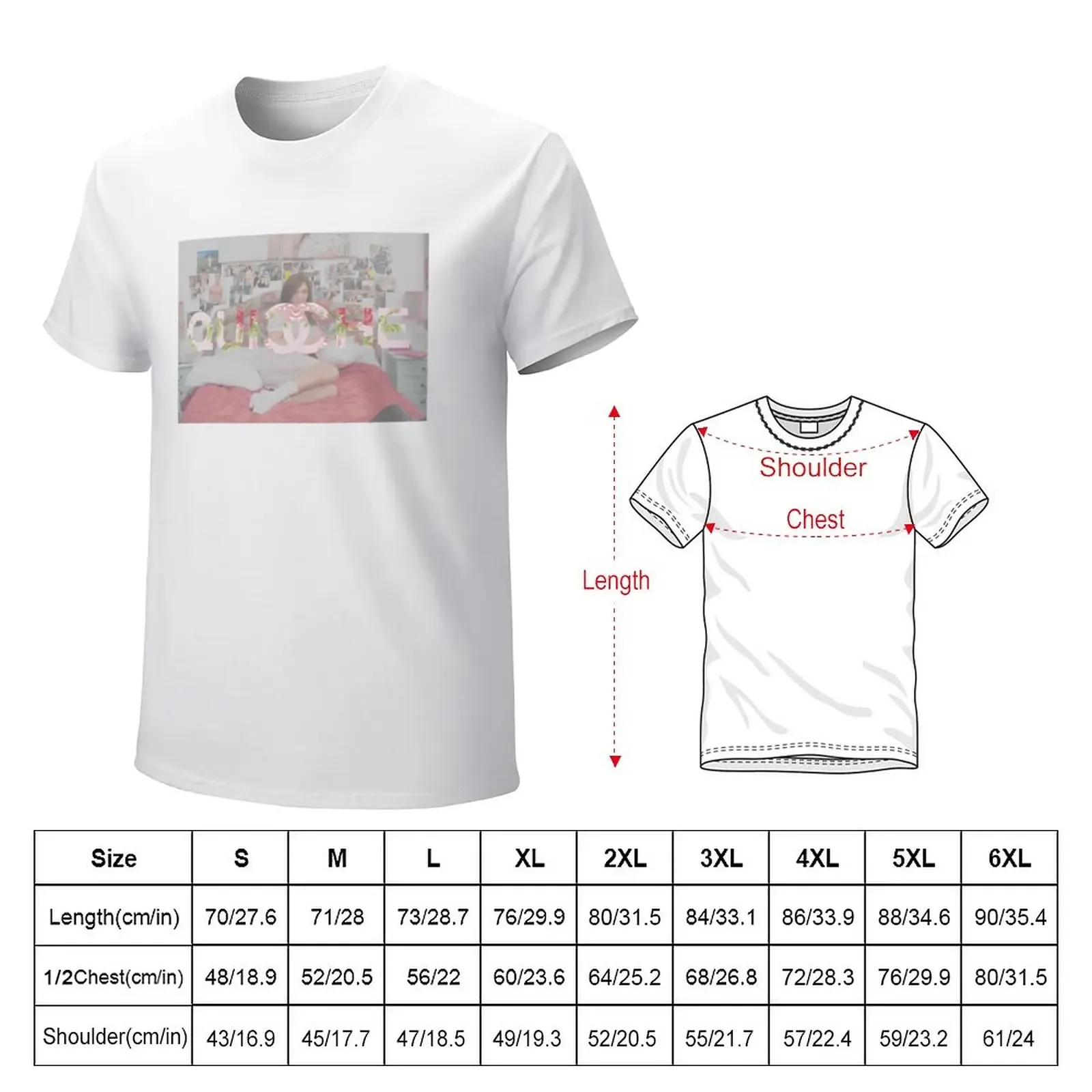 QUICHE T-Shirt cute clothes new edition slim fit t shirts for men