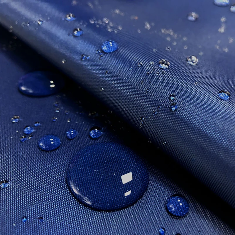 Waterproof Oxford Cloth 210D Coated Silver Encrypted Waterproof Sunscreen Shading Rain Fabric per Meters