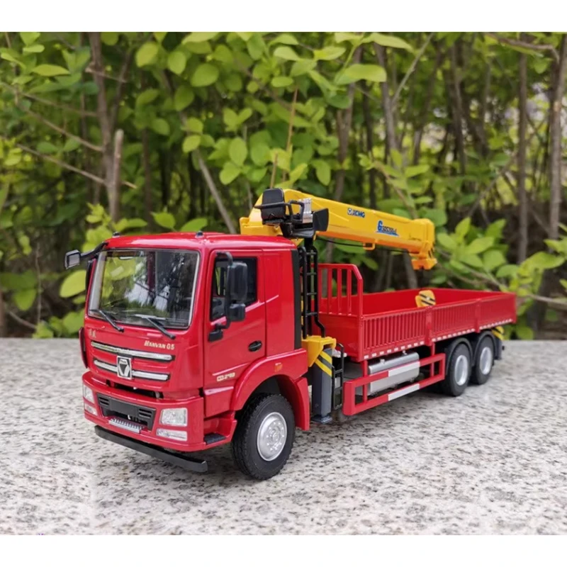 

Diecast 1:35 Scale XCMG Integrated Truck Crane Alloy Truck Model Collection Souvenir Ornaments Display Vehicle Toys