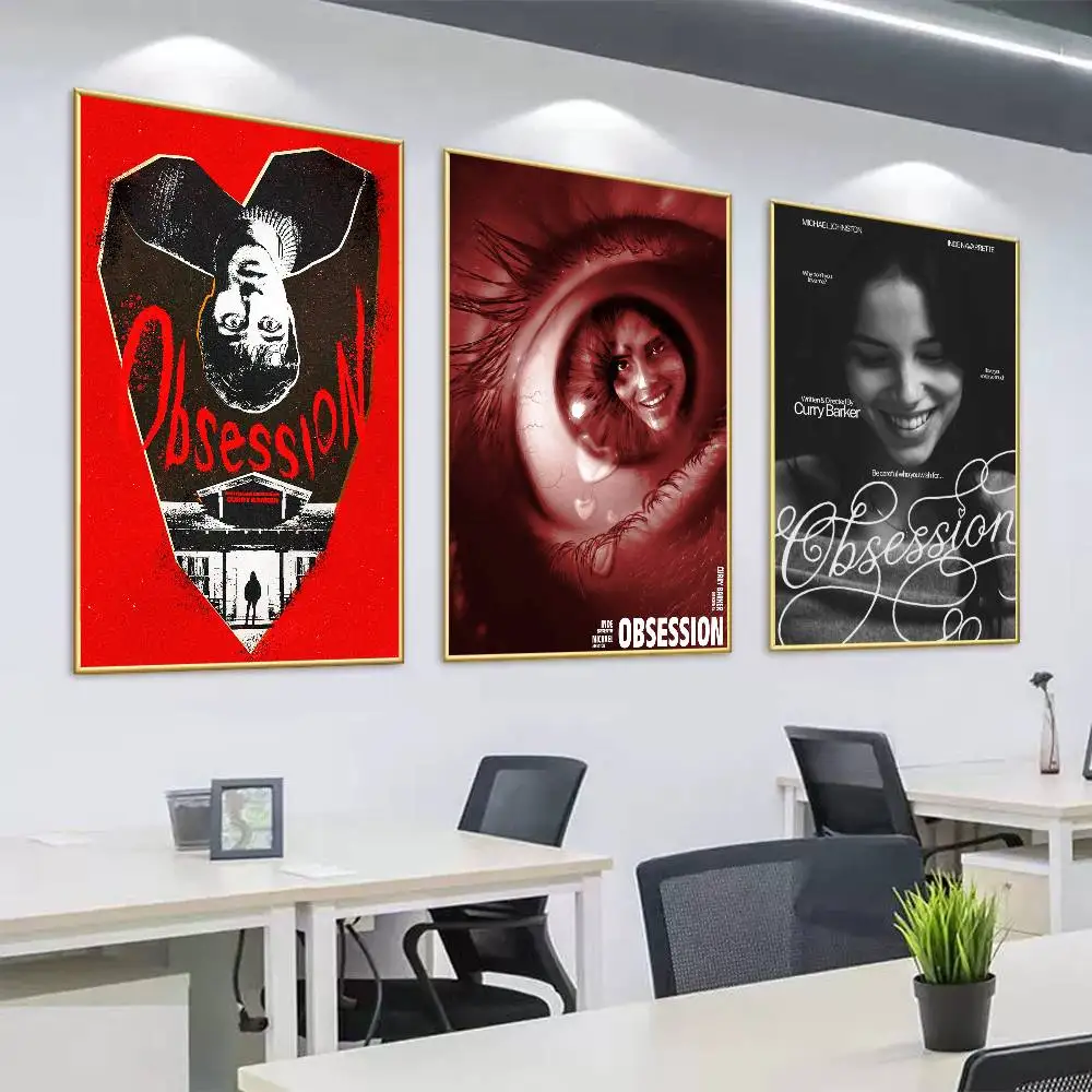 Affiche imprimée du film d'horreur O-Obsession, peinture sur toile, décoration murale pour salon, chambre à coucher, décoration de la maison