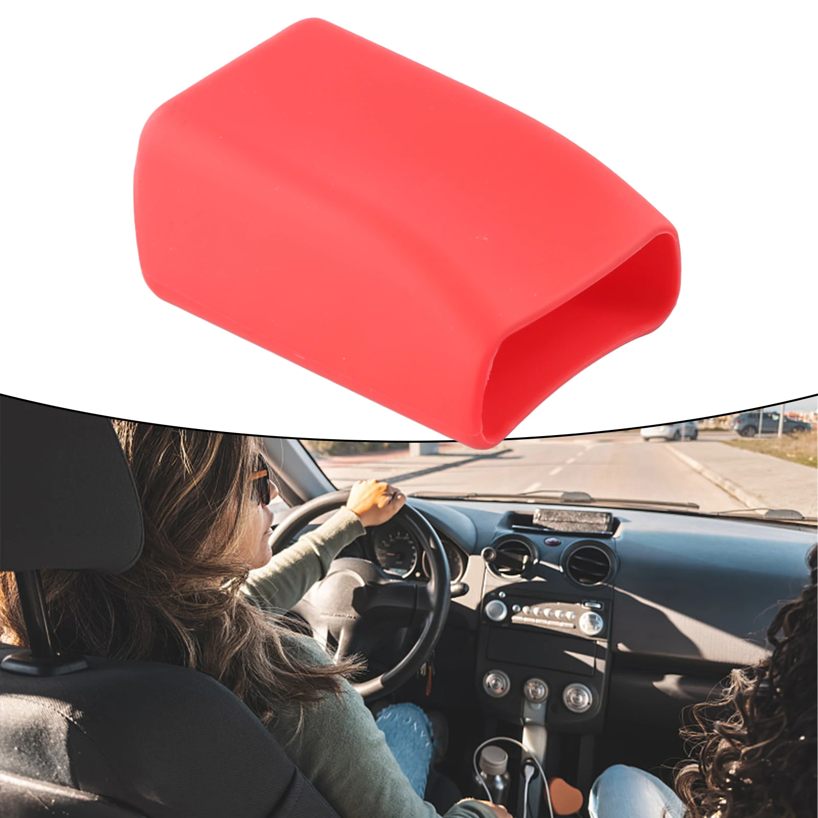 

Seat Belt Buckle Protective Cover Silicone Car Anti Scratch Dust Case Anti Scratch Dust Prevention Car Safety Seat Belt Buckle