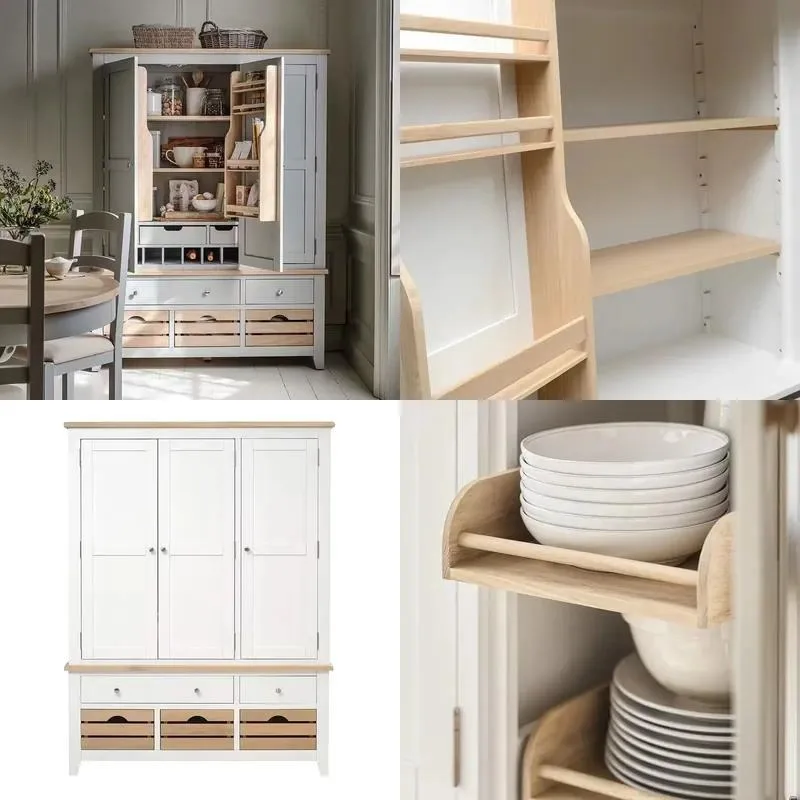 Custom Modern Wood Storage Cabinet for Balcony Kitchen Home Bar with Metal Handle Versatile Design Ready to Use