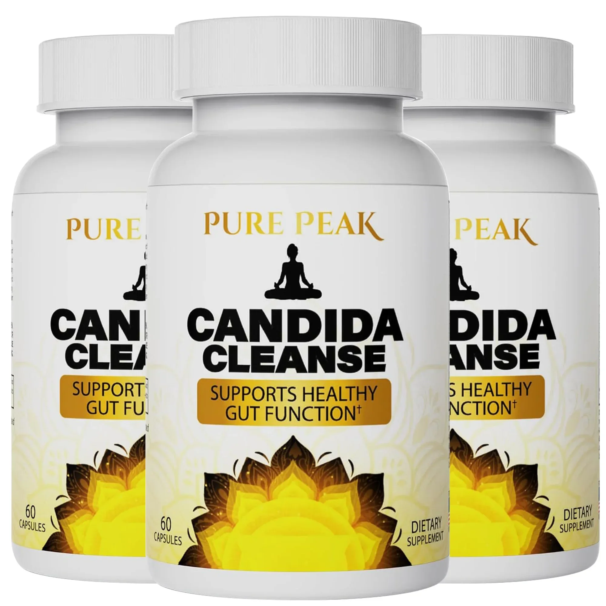 Candida Cleanse - Promoting Intestinal Health, Promotes Digestion, Help Detox & Cleanse, Restore Balance Intestinal Flora