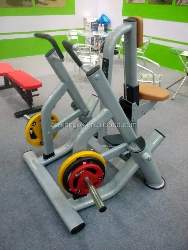 China Wholesale Professional Fitness Weight Lifting Equipment Plate Loaded Rowing Machine