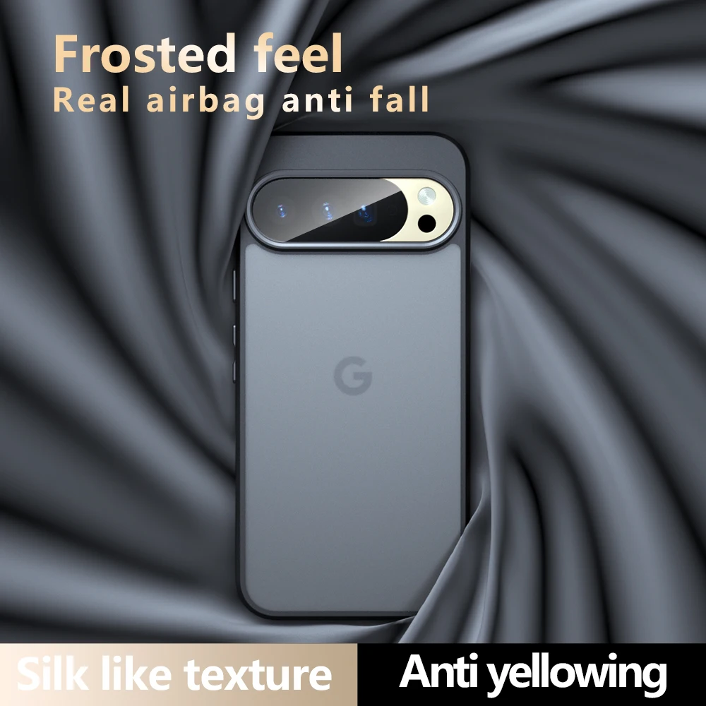 Skin Sensation Airbag Anti Drop Case Cover for Google Pixel 10 Pro XL Mircropyle Back Case Cover Google Pixel 10 Fundas Pixel 9