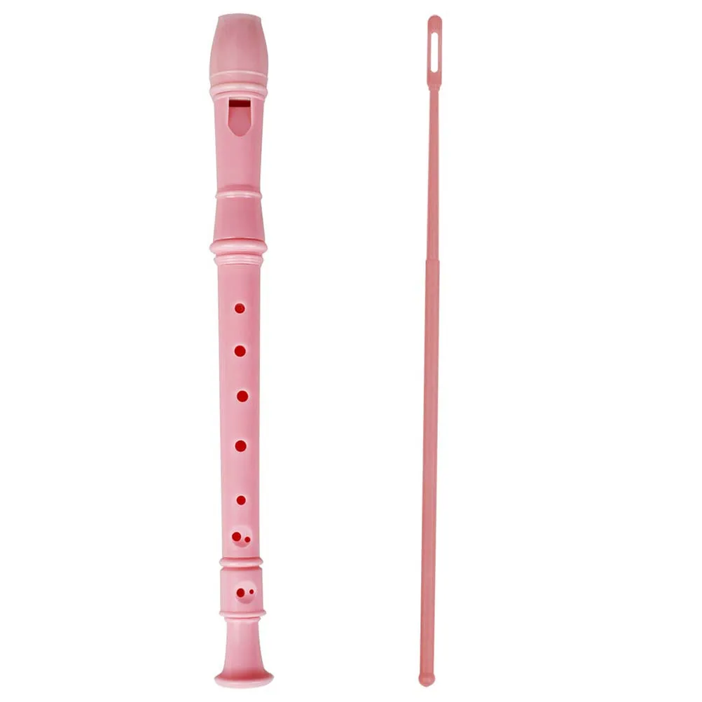 

Children Flute Abs Recorder Beginner Wind Instrument For Kids Music Learning Wood Style