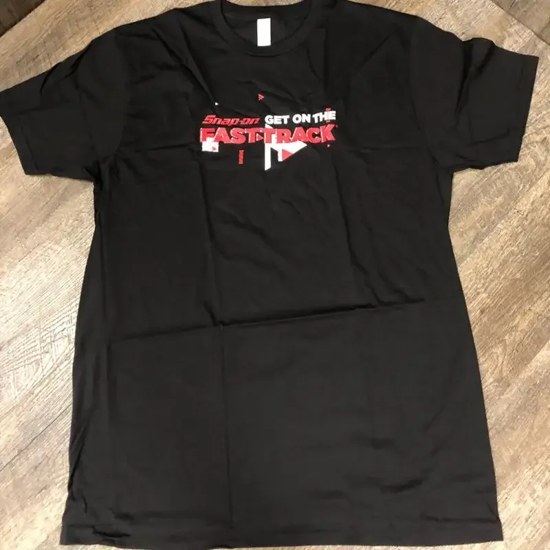 New Snap On Tools Mens Black Get The Fast Track D T Shirt Size Xl
