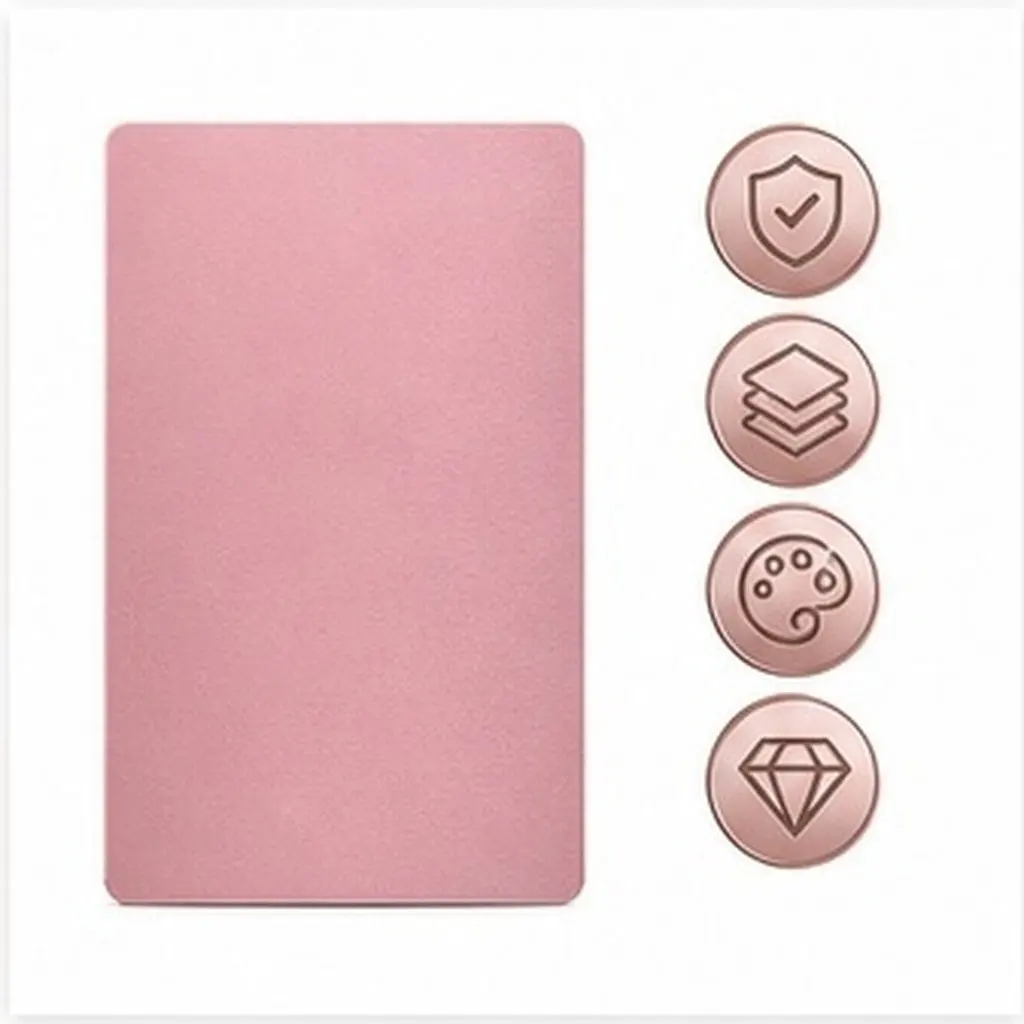100pcs Aluminum Laser Engraving Blanks 3.4x2.1in Metal Sheets for Business Cards Badges Tags Industrial Marking