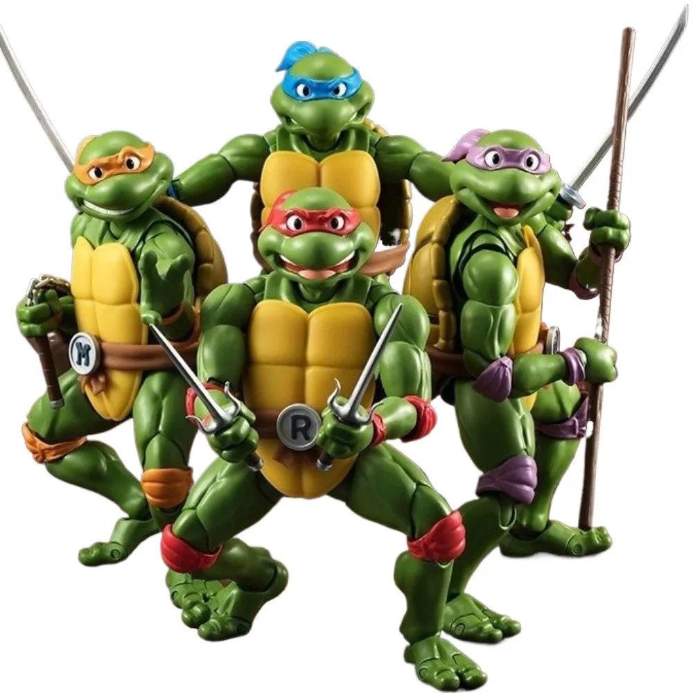 

SHF Teenage Mutant Ninja Turtles Raphael Donatello 6-inch Articulated Action Figure Model Toy