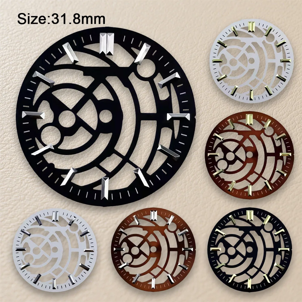 NH70 الطلب S شعار الجوف خارج 31.8 مللي متر الطلب مناسبة ل NH70 NH72 حركة ساعة عالية الجودة اكسسوارات أداة إصلاح