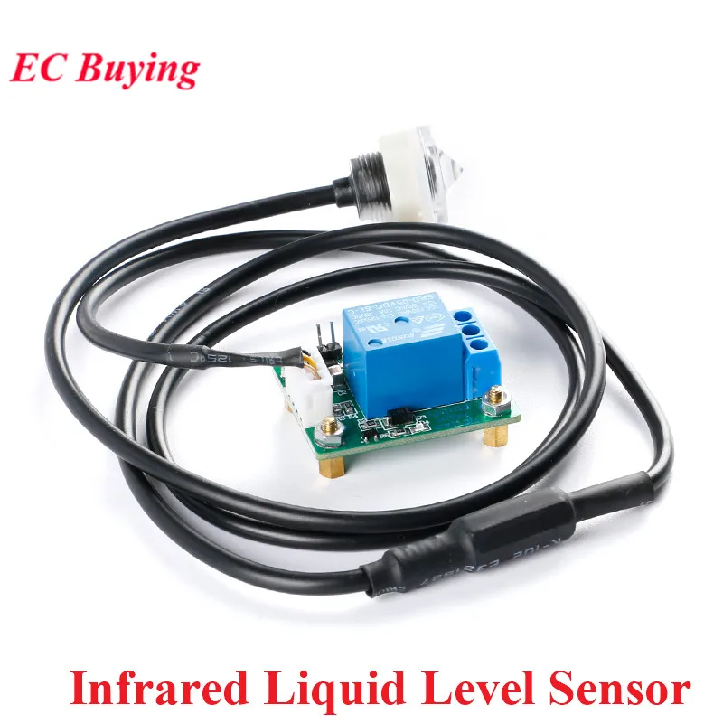 Infrared Liquid Water Level Sensor Level Sensor Monitoring Switch Inspection Detection Module DC 5V Precision IR Controller