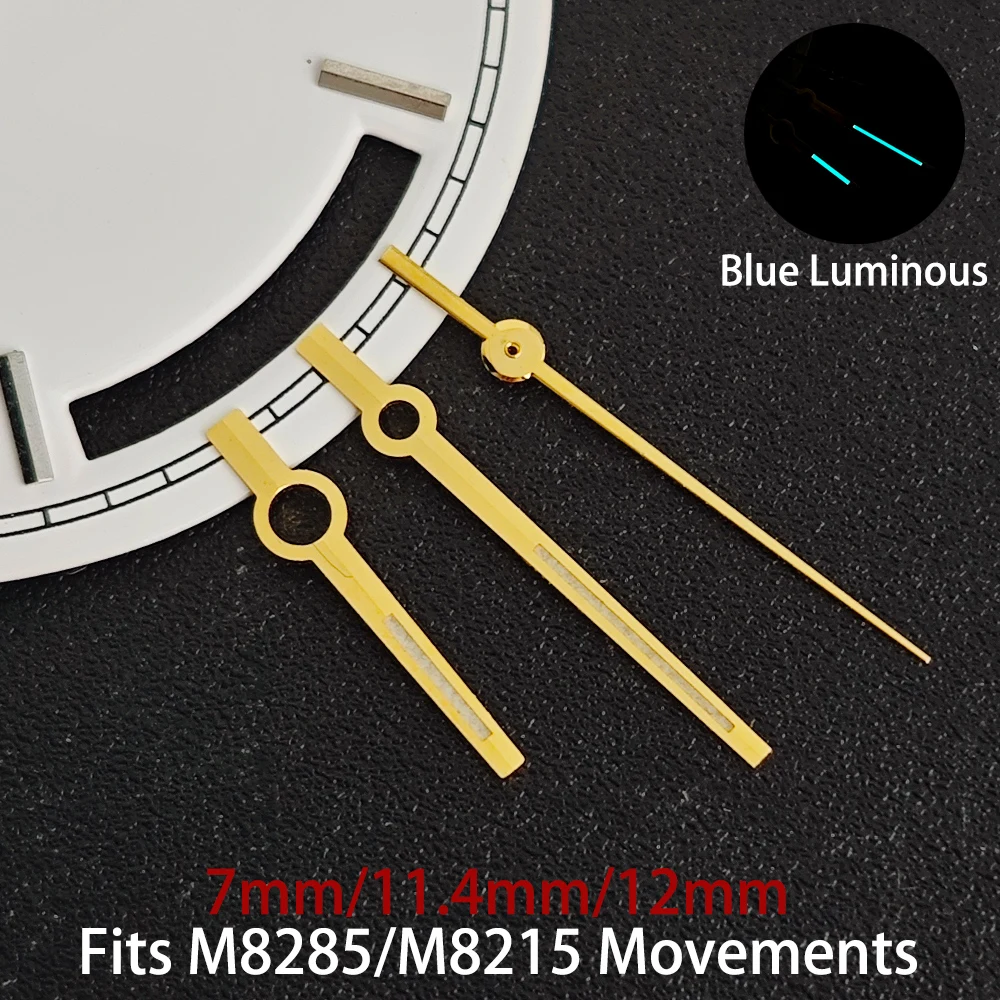 31-mm-Zifferblatt, hochwertige blau leuchtende Uhrzeiger, passend für 8285/8215 Uhrwerk, 8285-Zifferblatt, Uhrenzubehör, Uhren für Herren – Detail 7