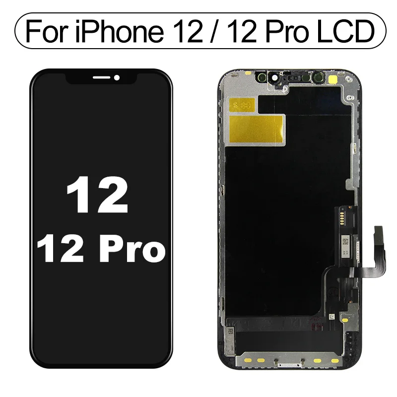 AAA+++ OLED For iPhone 12 Mini 12 Pro MAX LCD Display Replacement Parts For  iPhone 11 11 PRO Max Display Incell No Dead Pixel