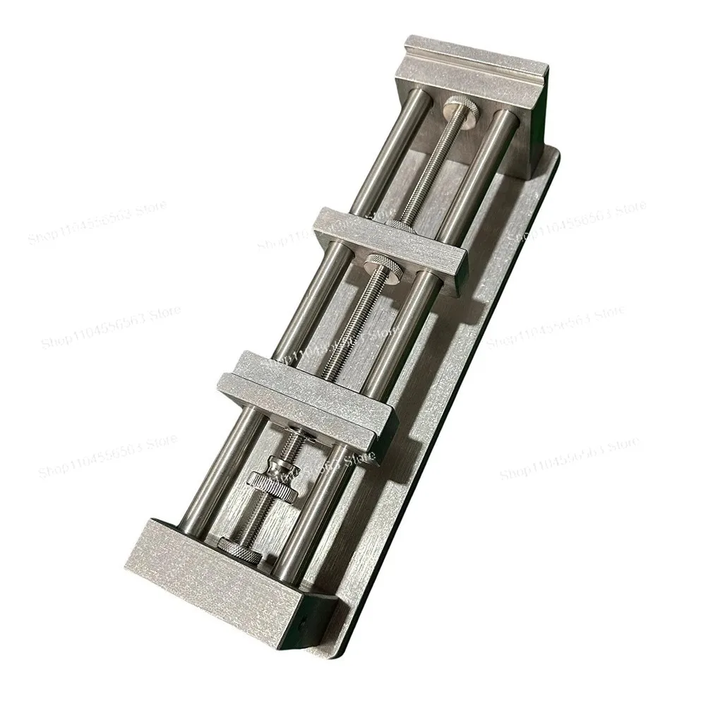 304 Stainless Steel Whetstone Holder Heavy Duty Sharpening Stone Bracket with Dovetail Jaw for DIY Knife Sharpening Tool