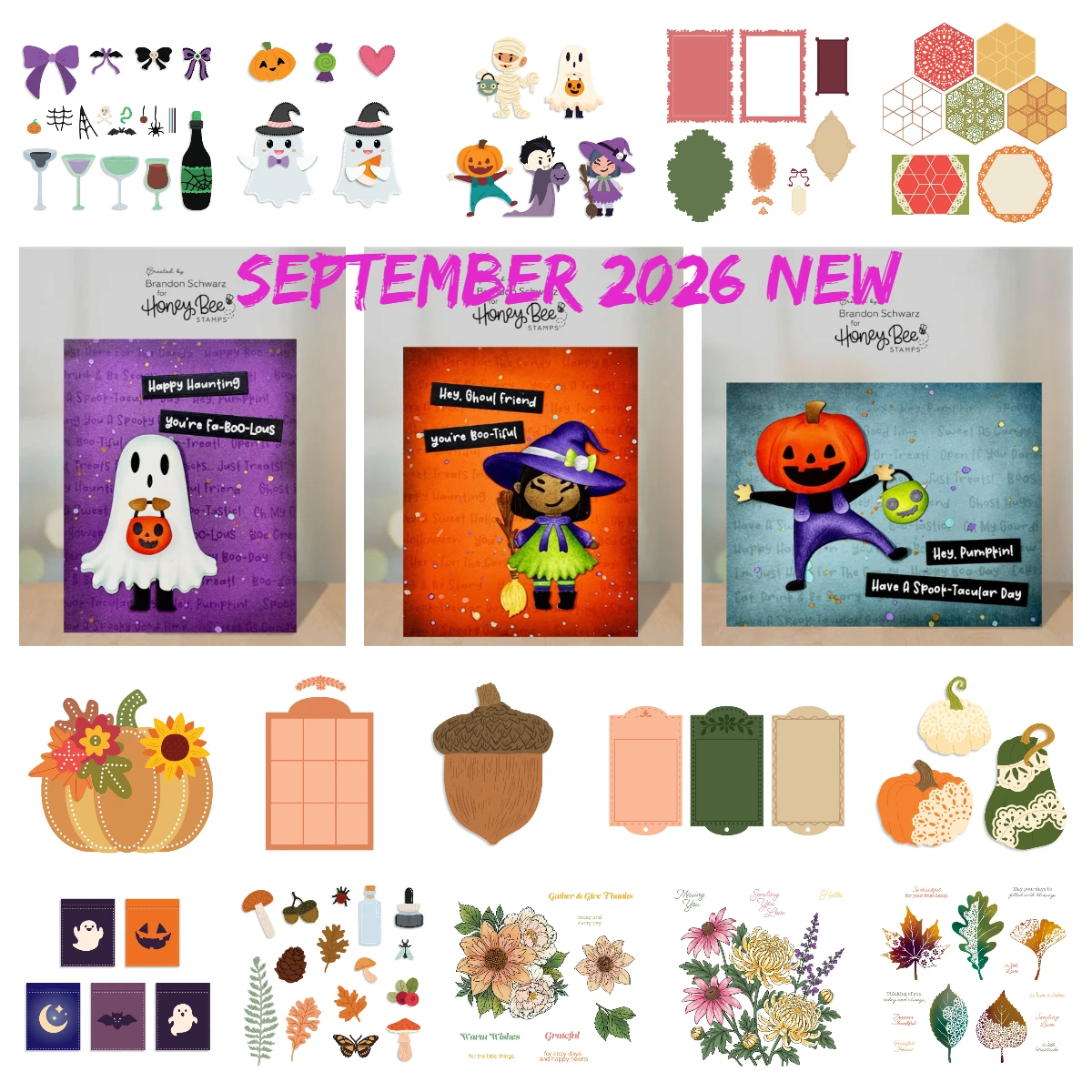Halloween Trick or Treat Ghost Metal Cutting Dies for DIY Scrapbooking Greeting Card Little Labels Stamps Embossing Paper Craft