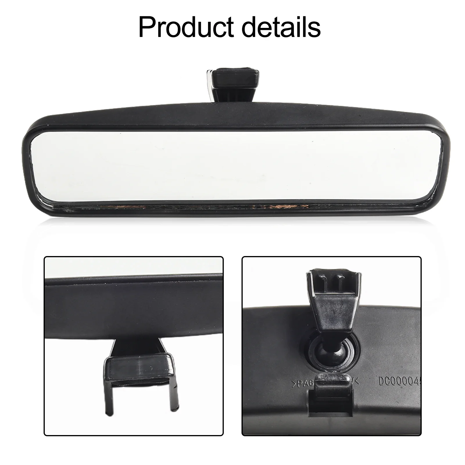 Car Interior Rear View Mirror For Nissan For Micra K12 MK3 2003-2010 K13 MK4 2010-2018 For NoteE11 MK1 2006-13 Rear View Mirror