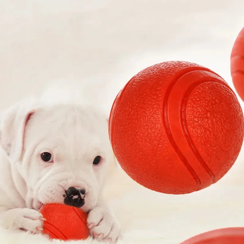 HOOPET Dog Toy Rubber Ball for Aggressive Chewers Large Breed Dogs Pitbull German Shepherd Puppy Bite Resistant Fetch