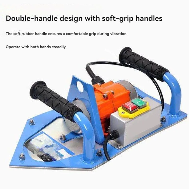 Large Slab Tile Vibrator Stable Vibration Force Ensures Uniform Adhesive For Engineering Large Format Tile Mass Paving Leveling