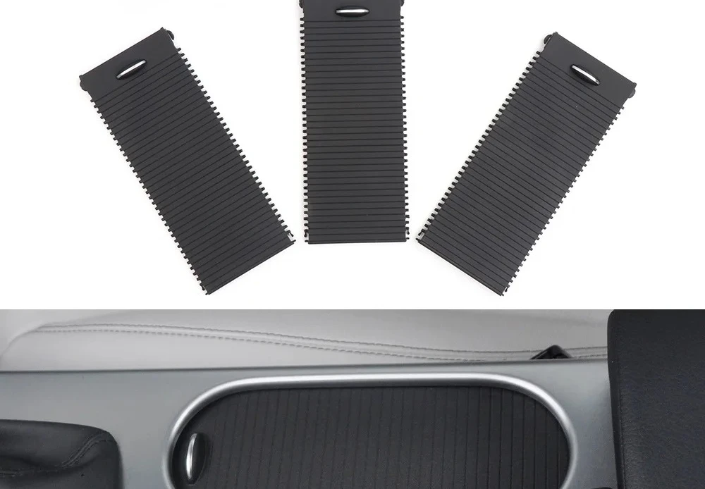 

Крышка центральной консоли автомобиля, раздвижной ролик, подлокотник центрального управления, занавеска, чашка для воды, держатели для напитков для Mercedes Benz SLK SLC W172