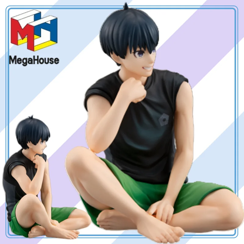 

MegaHouse Genuine Blue Lock — Isagi Yoichi — G.E.M. - Коллекция Tenohira, модель персонажа из мультфильма, гаражный комплект, подарки, игрушки